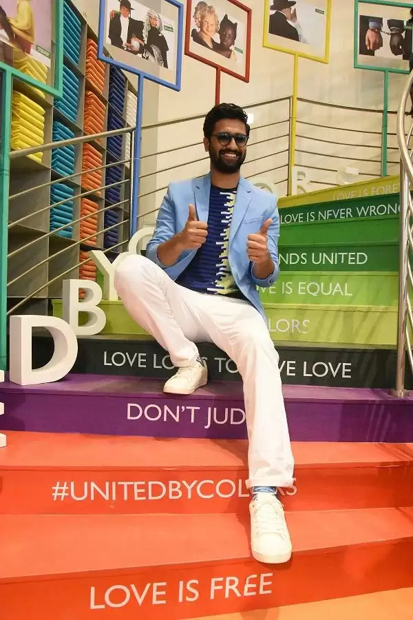 Vicky Kaushal supports “Love is Equal for All” with Benetton India