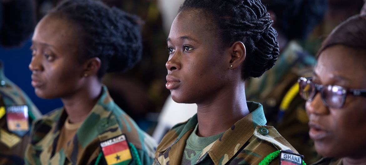 Ghanaian women peacekeepers have been deployed to Lebanon as part of the UNIFIL peacekeeping mission.