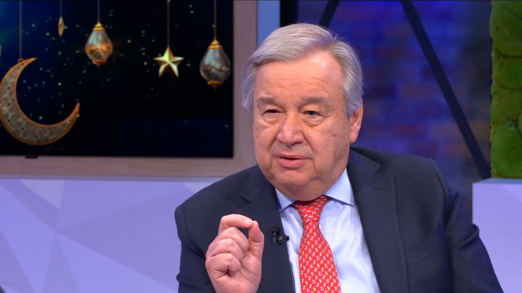 UN Secretary-General António Guterres speaks with UN News about his annual Ramadan solidarity visits. (file)