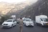 Due to consecutive holidays, the traffic at Khambataki Ghat Slow for about eight hours