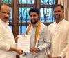 Akshay Shinde Joins Nationalist Congress Party Under the Leadership of Ajit Pawar