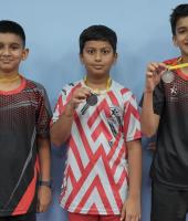 Dhruva Global School Excels in Table Tennis Tournament, Bags 13 Medals