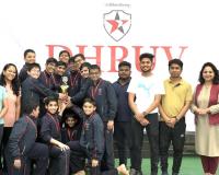 Dhruv Global wins gold medal in water polo!