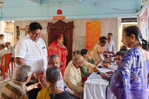 Citizen respond to BJP's 'Ayushyaman Bharat Card' registration camp