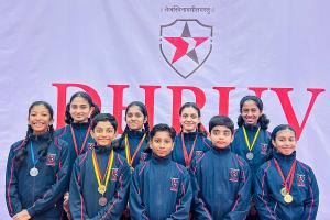 Dhruv Global School Shines at Zilla Parishad Mulshi Taluka School Sports Yogasana Competition!