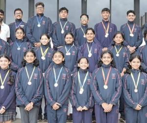 Dhruv Global School Shines in Athletics Championship, Wins 63 Medals!